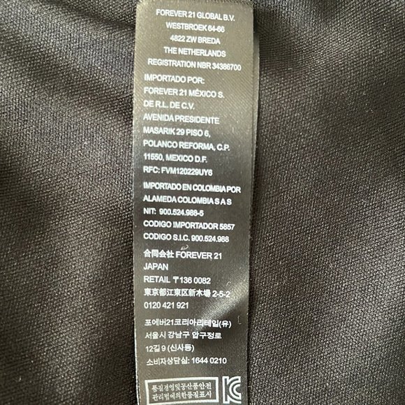 Forever 21 Black and Pink Patterned Sequin Cut-Out Mini Dress - Picture 6 of 6